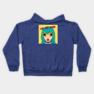 Oh My God Pop Art Design Kids Hoodie